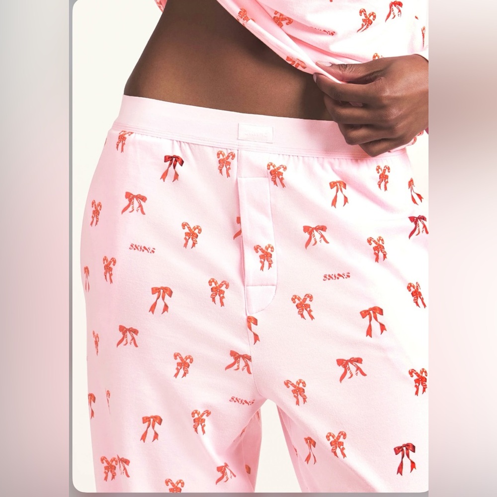 SKIMS  Boyfriend Long Sleeve And Pant Set New - Picture 10 of 16